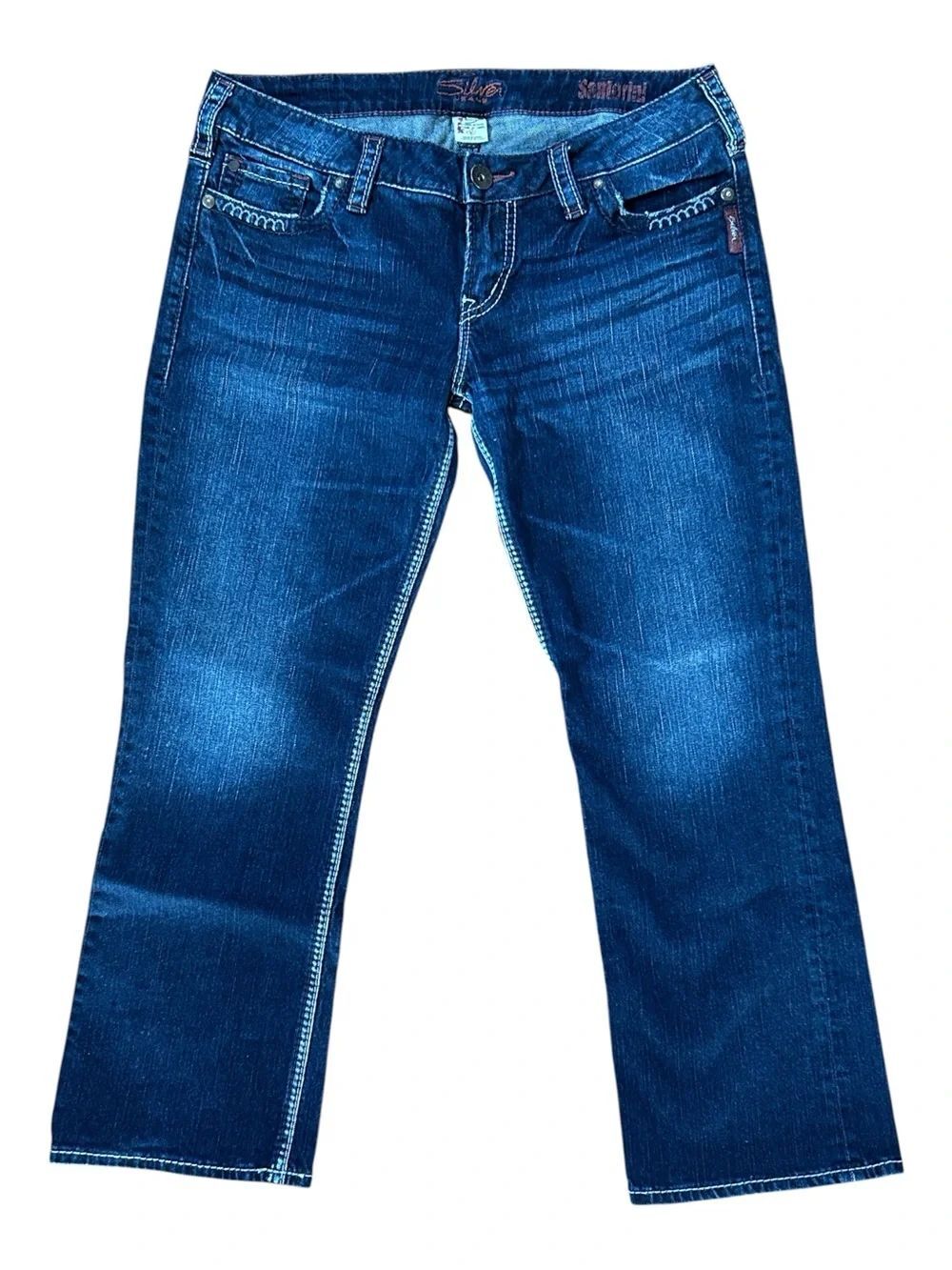 Silver Santorini Capri Jeans